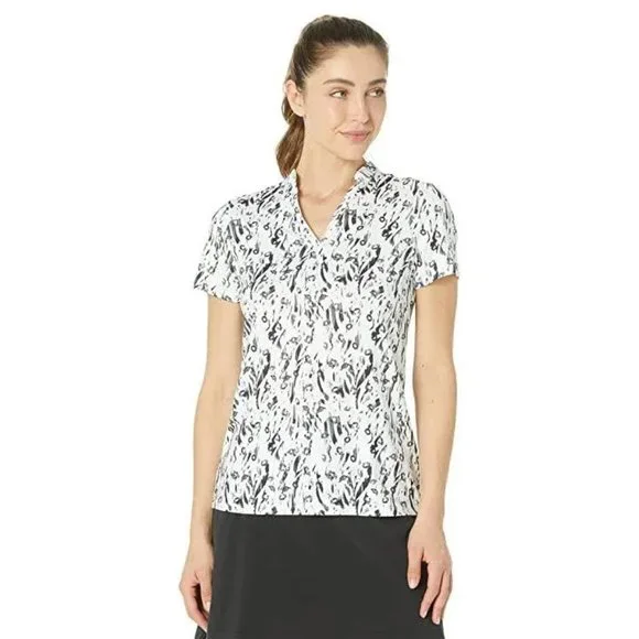 NWT Puma Cloudspun Jungle Womens Sleeveless Golf Polo - Picture 3 of 6